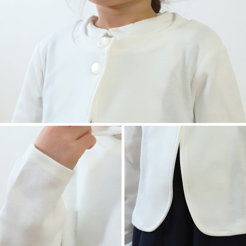 キッズ ボレロ フォーマル 女の子 ジャケット 110cm〜130cm 入園 準備 入学 お受験 子供服 学校用 発表会 冠婚葬祭 女子 女児 スクール 110 120 130