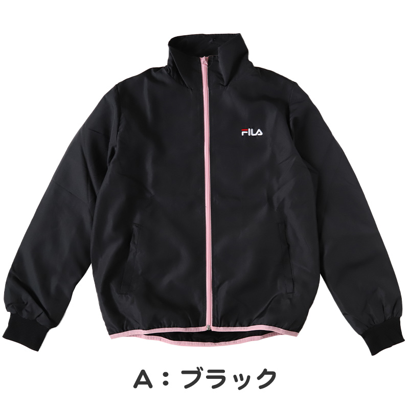 FILA フィラ ジャケット ファスナー 冬 (トップス スポーツウェア 前