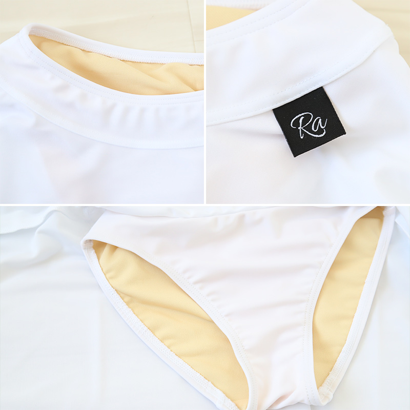 水着 キッズ 女の子 セパレート ジュニア 女子 子供水着 オフショ 子供 子ども 140cm〜170cm 小学生 プール 水泳 こども ガールズ UVカット かわいい スイム (在庫限り)