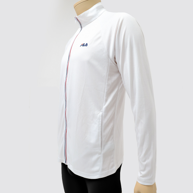 FILA フィラ ラッシュガード メンズ 長袖 UV遮蔽率90%以上 UVカット 水陸両用 UVジャケット 変色しにくい 日差し対策 紫外線対策 M〜LL