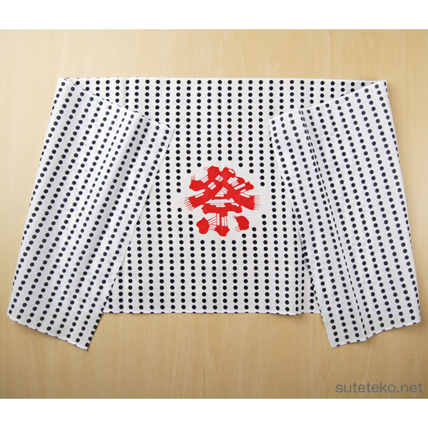 豆しぼり手ぬぐい (33cm×90cm)   (祭用品)  (ON/和装呉服) (78-7-47 78-1-28)