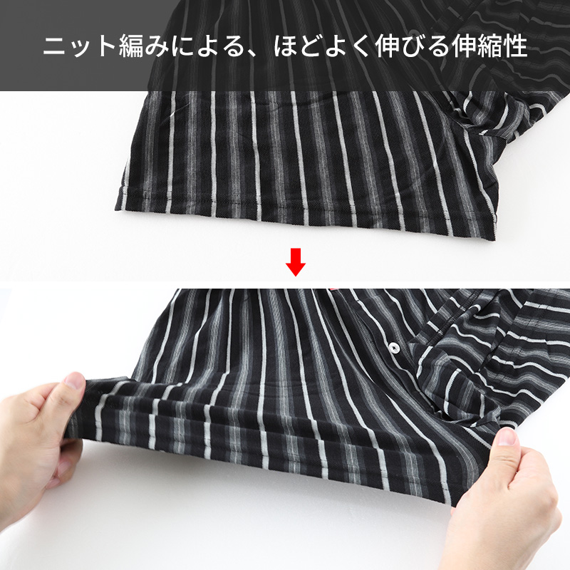BVD トランクス ニット bvd メンズ パンツ 吸水速乾 前あき M L LL B.V.D. 下着 肌着 ニットトランクス インナー チェック ストライプ