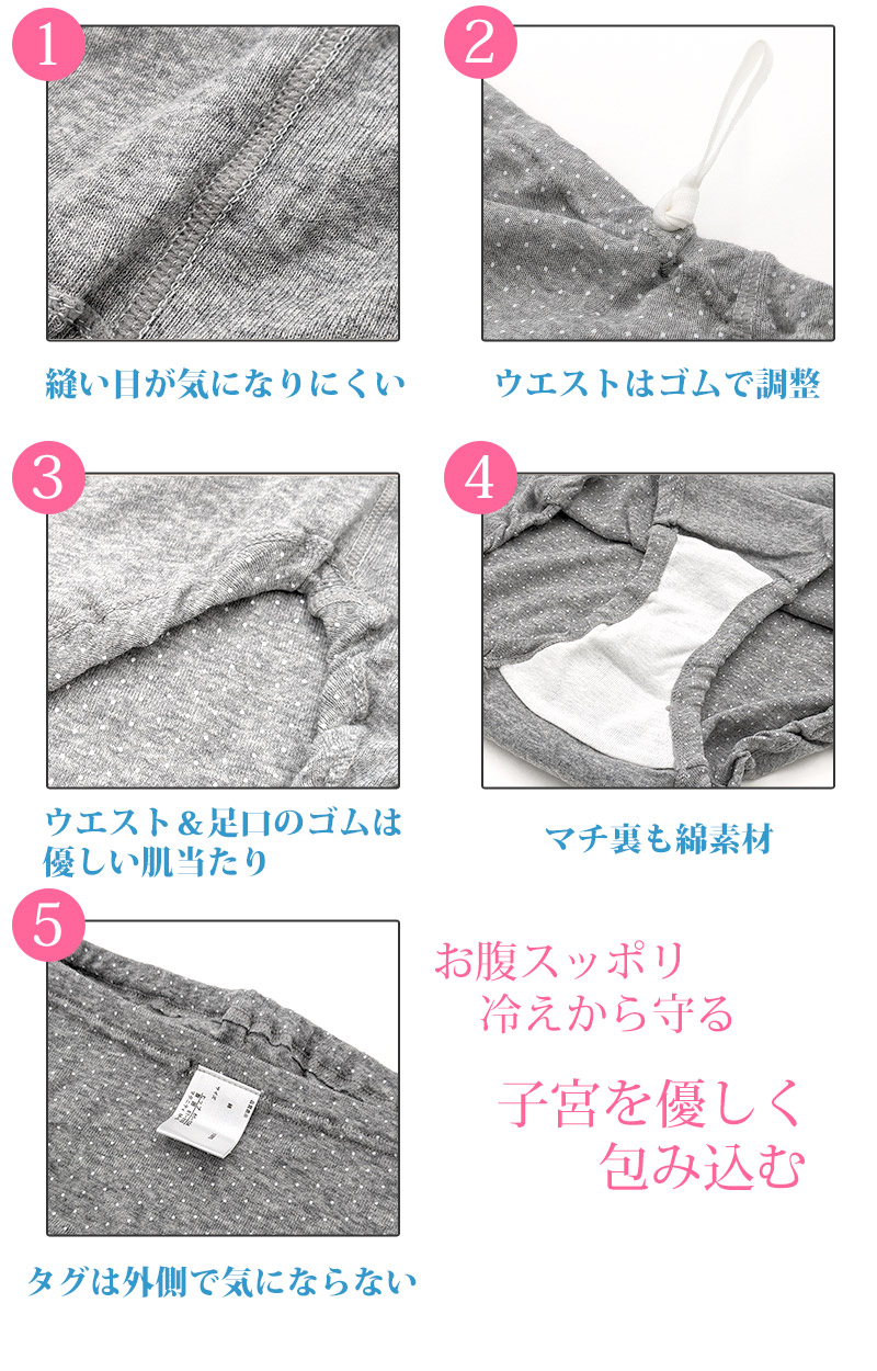 マタニティ ショーツ 3枚組 セット 綿100% 産前 パンツ 下着 M-L・L-LL (綿 コットン 妊婦 インナー 出産準備 M L LL)
