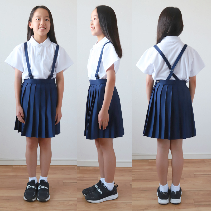 スクール ポロシャツ 半袖 キッズ 子供 スクールシャツ 100cm〜180cm (小学生 小学校 男子 女子 学生服 制服 白 通学用 夏服 学校 スクログ)