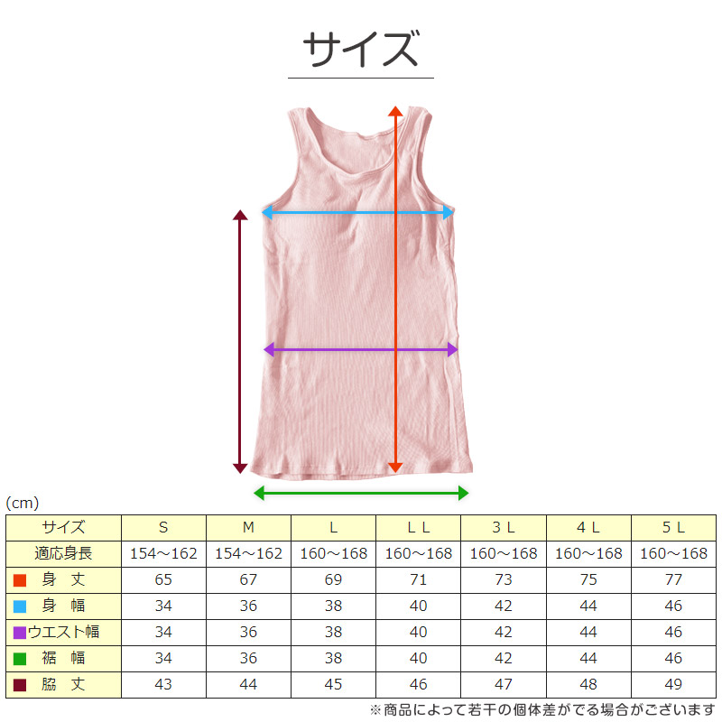 カップ付き タンクトップ インナー レディース 綿100% 下着 リブ 楽 ブラトップ アンダーゴムなし S〜5L 肌着 ゆったり 締め付けない 大きいサイズ