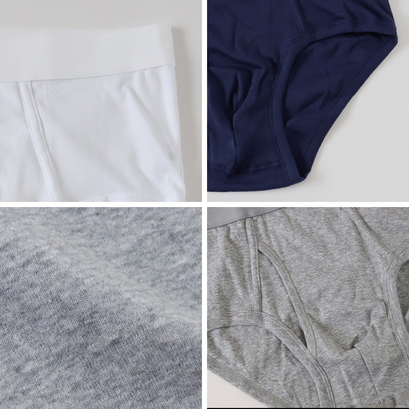 ブリーフ メンズ 綿100% パンツ スタンダード 前開き 3枚セット S M L LL 下着 インナー ブリーフパンツ 肌着 紳士肌着 男性 紳士 パンツ 3枚組 まとめ売り