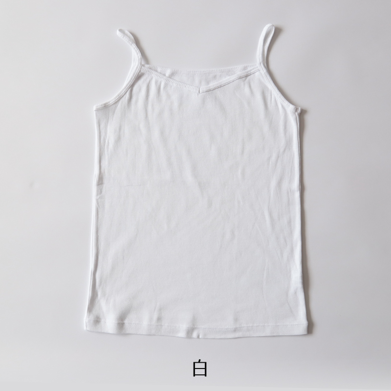 キャミソール 綿100% レディース インナー S〜LL 肌着 下着 綿 キャミ シャツ コットン 無地 白 グレー 黒 ベージュ シンプル 女性 婦人