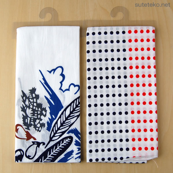 日本手拭・豆しぼり(約90cm×33cm)   (てぬぐい ふきん 布巾 タオル 入浴 風呂 剣道 和柄 おまかせ)  (ソーワ)