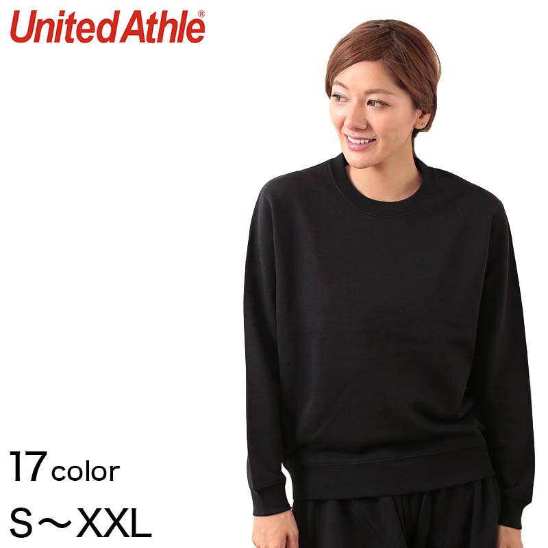 レディース 10.0オンス クルーネックスウェット S〜XXL (United Athle レディース アウター トレーナー カラー) (取寄せ)