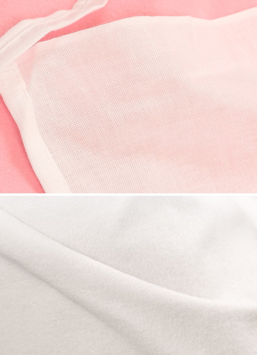 日本製 レディース 綿100％ 両面起毛 16双ネル 紐付き 和装裾除け M・L (和装下着 礼装 着付け 肌着 腰布 腰巻 保温 暖かい) (和装呉服) (取寄せ)