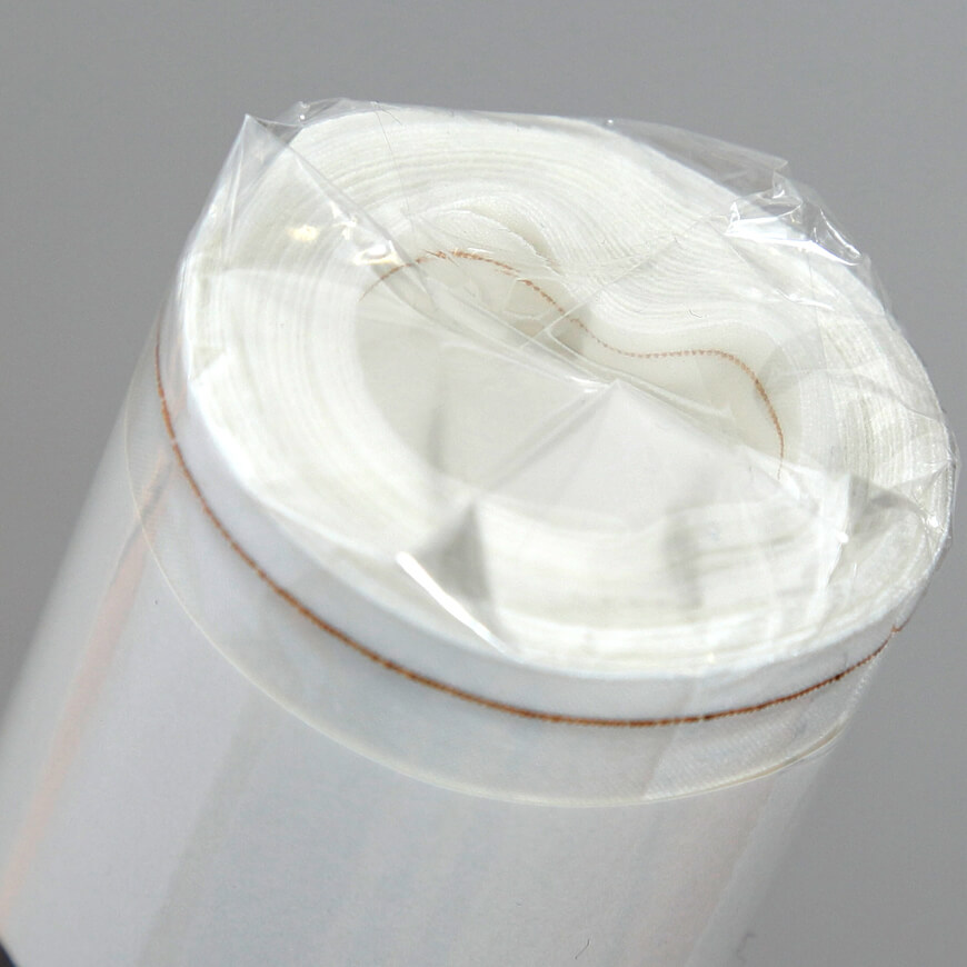 和装小物 綿100% 白菊美人 防カビ湯通加工済 特選三河帯芯 袋帯用 白雪 (ON/和装呉服) (取寄せ)