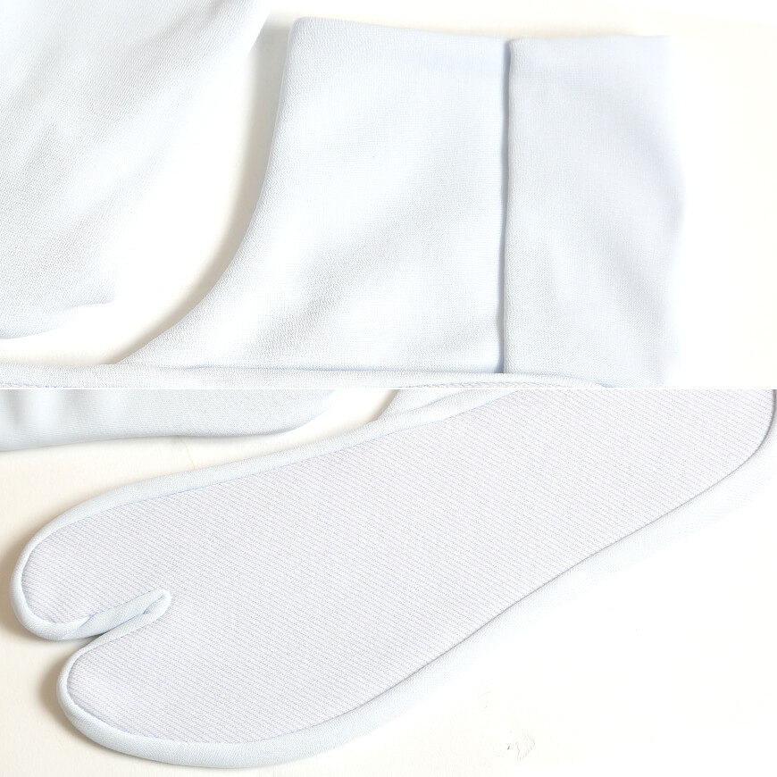 文楽足袋 東レ ナイロントリコット生地使用 ストレッチ足袋 白2足組 特大寸 LL〜5L (タビ 男性用 紳士用 和装 礼装 着物 結婚式 お稽古) (和装呉服) (取寄せ)