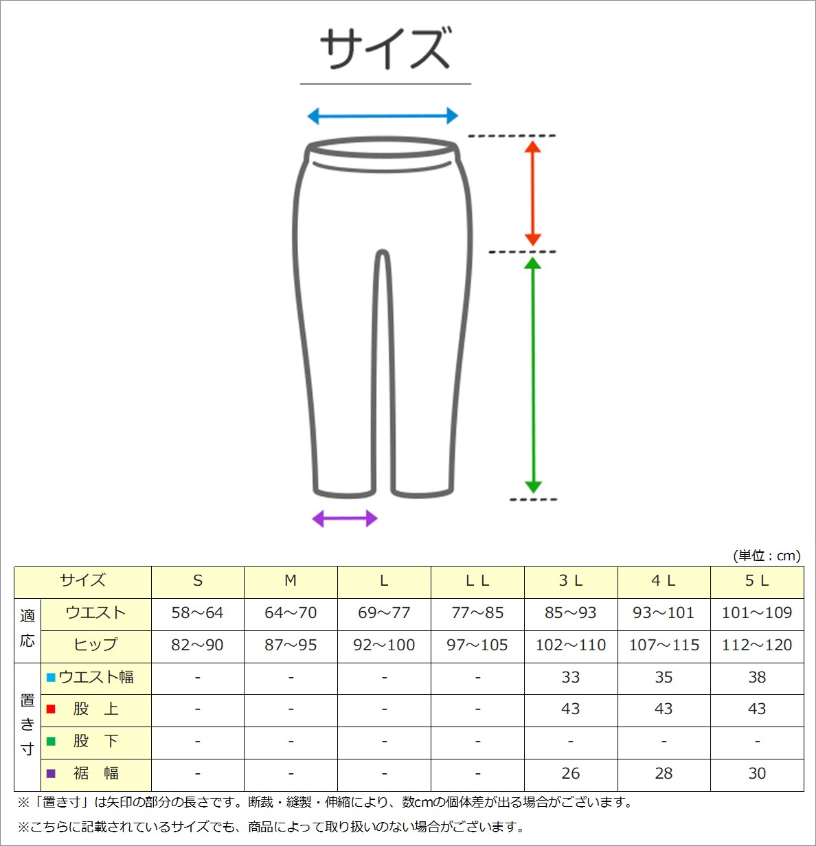 レディース 失禁腰ゴムショーツ大寸 60cc対応 3L〜5L (レディース パンツ 尿漏れ 大きなサイズ)