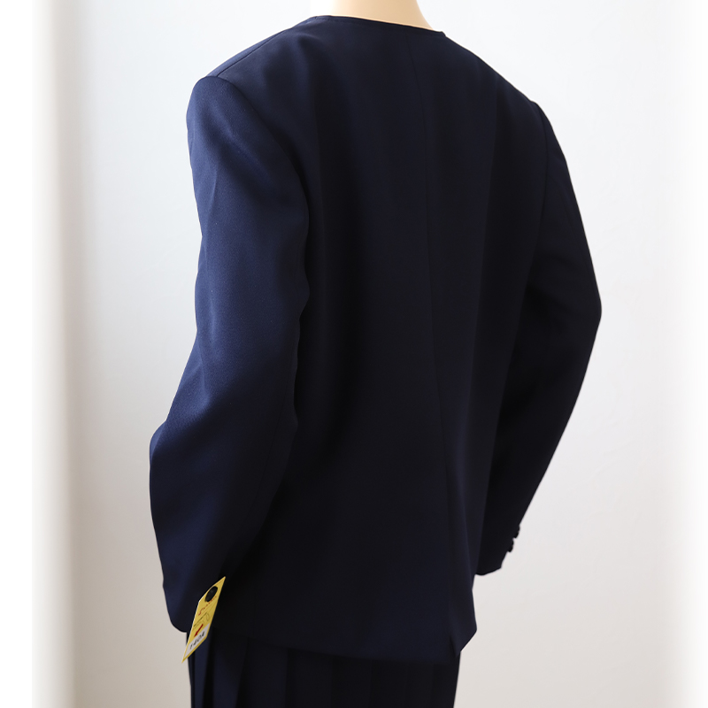 学生服 男女兼用 イートン学生服上衣 ダブル型(A体) 115cmA〜170cmA 丸洗いOK タフウォッシュ (送料無料) (取寄せ)