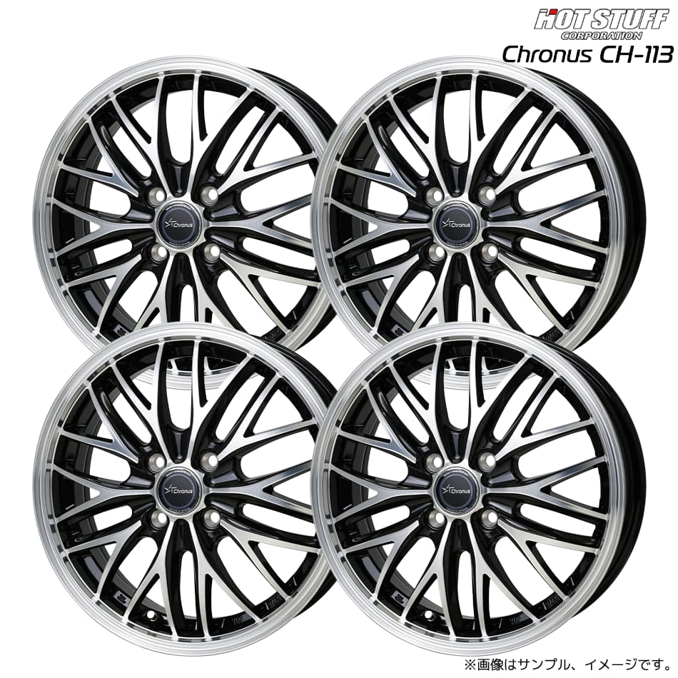 HOT STUFF（ホットスタッフ） クロノス CH-113 ホイール4本セット 16x6