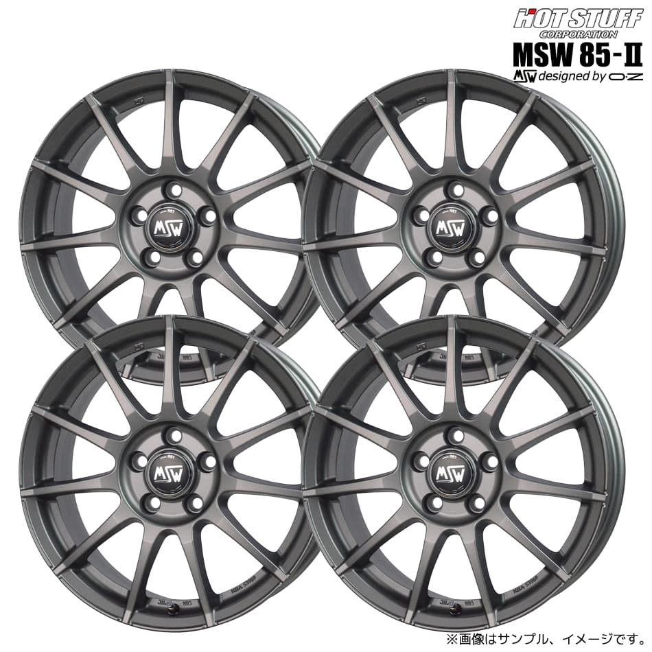 HOT STUFF（ホットスタッフ） MSW 85-II ホイール4本セット 18x8.0J 5H