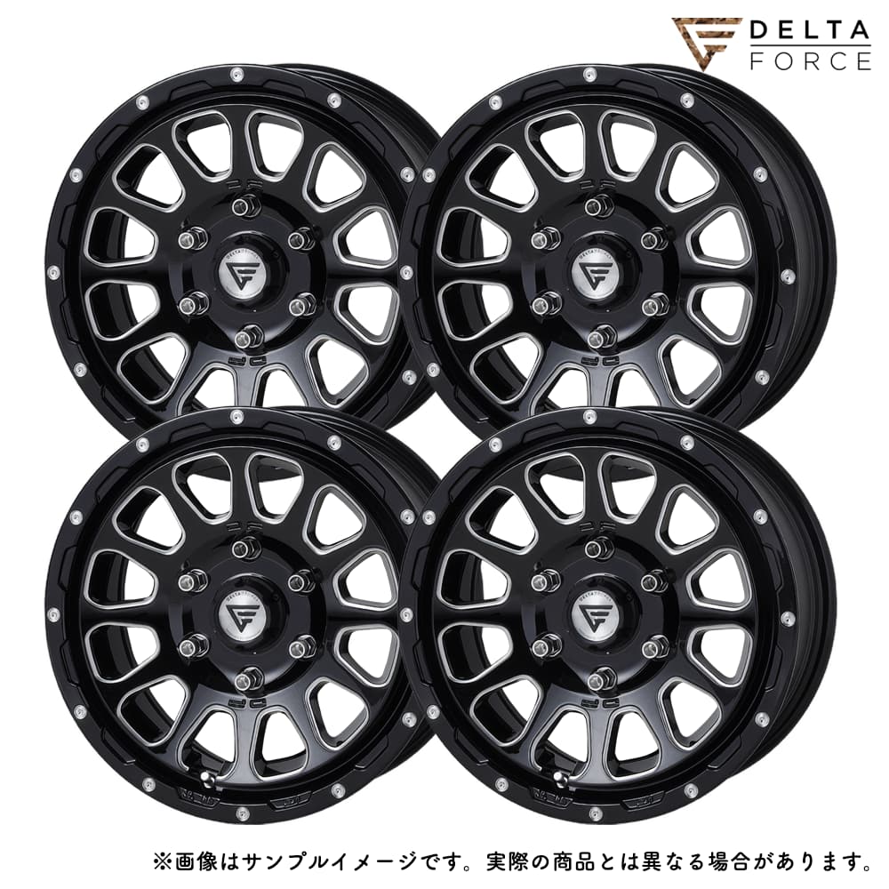 DELTA FORCE（デルタフォース） オーバル 17x8.0J 6H 139.7 +20