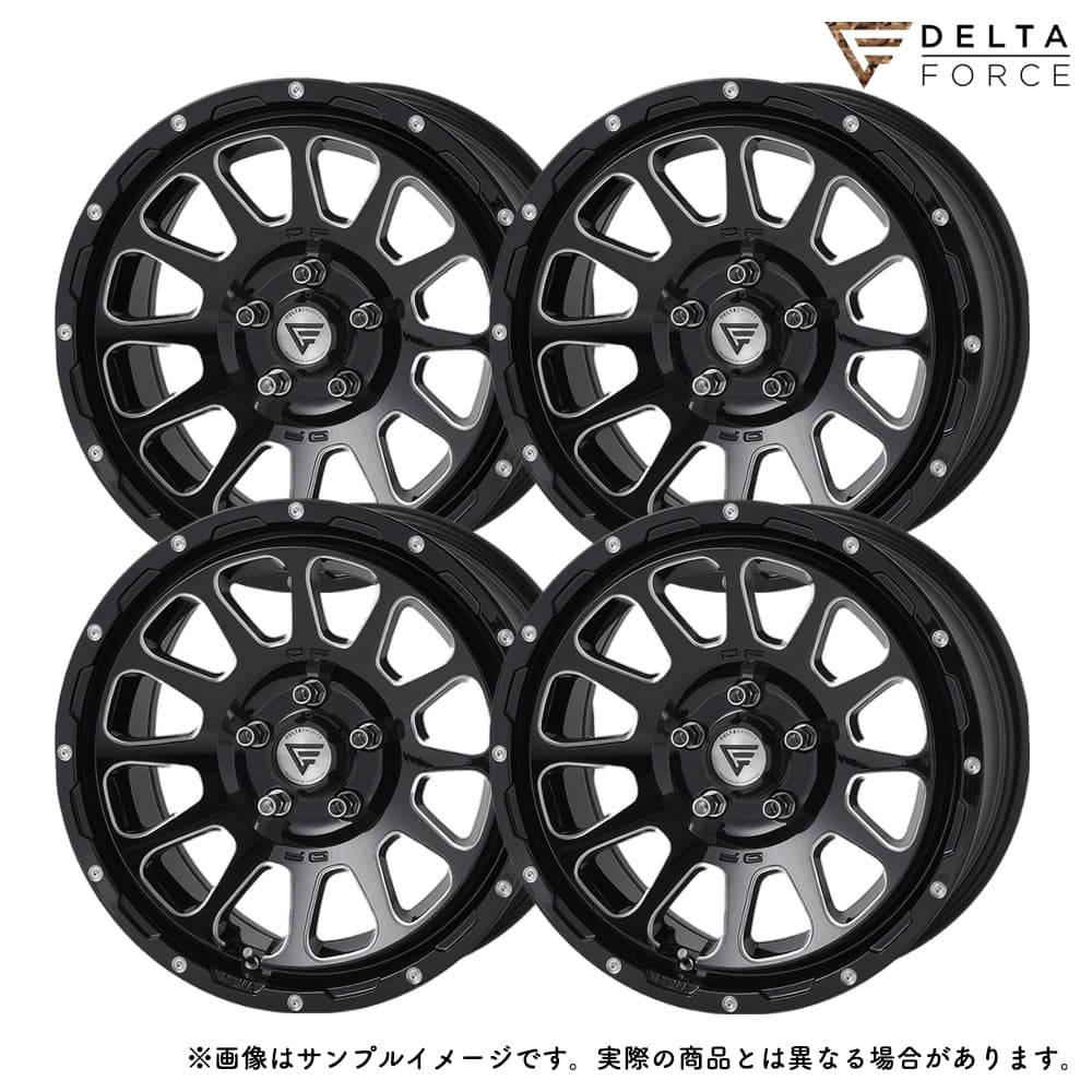DELTA FORCE（デルタフォース） オーバル 17x8.0J 5H 114.3 +35