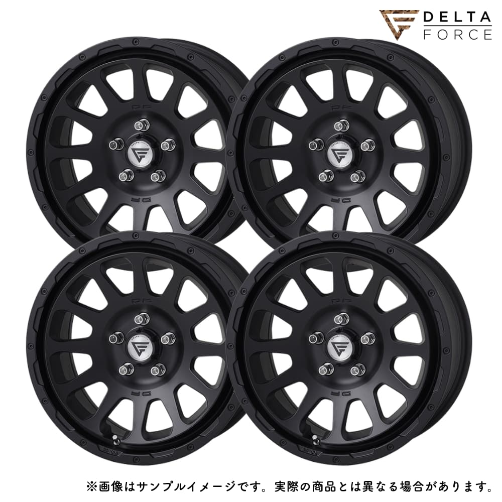 DELTA FORCE（デルタフォース） オーバル 17x7.0J 5H 114.3 +32 マット