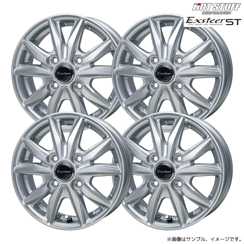 HOT STUFF（ホットスタッフ） エクスター ST ホイール4本セット 13x4