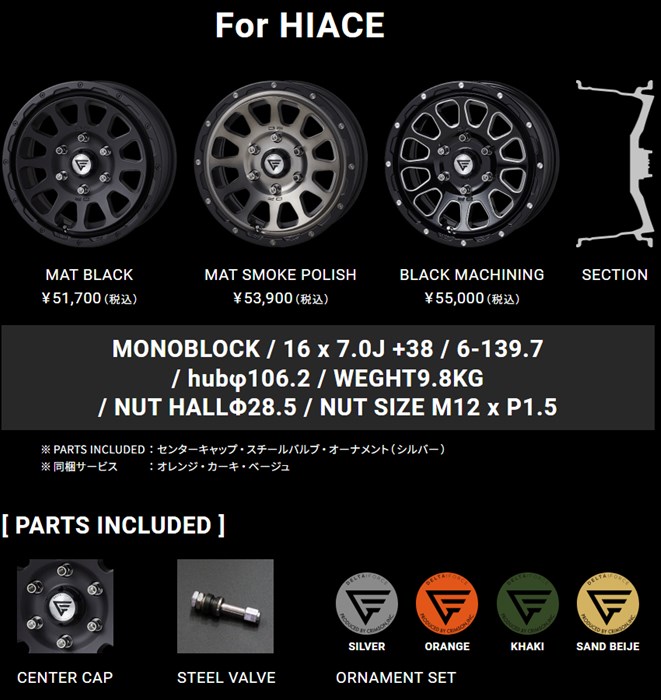 25日までお値引き！ デルタフォース　オーバル　マットブラック DELTA FORCE OVAL 16インチ 7.0J +35 5-114.3 マットブラック 4