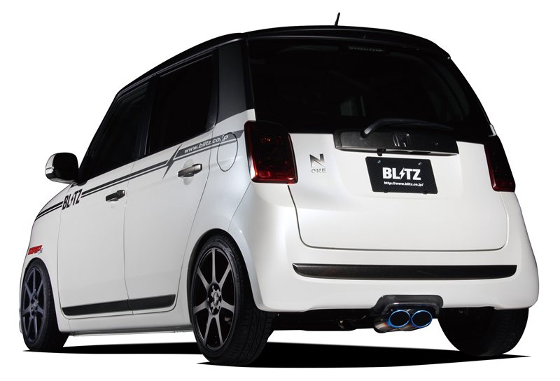 BLITZ AERO SPEED R-Concept FRP N-ONE用 BLITZ（ブリッツ） BLITZ AERO SPEED R-Concept マフラーガーニッシュ