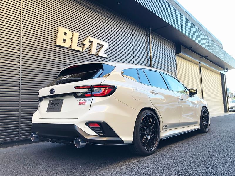 BLITZ NUR-SPEC カスタムエディション VN5 CB18 TURBO 4WD レヴォーグ スバル/マフラー 63195 | BLITZ