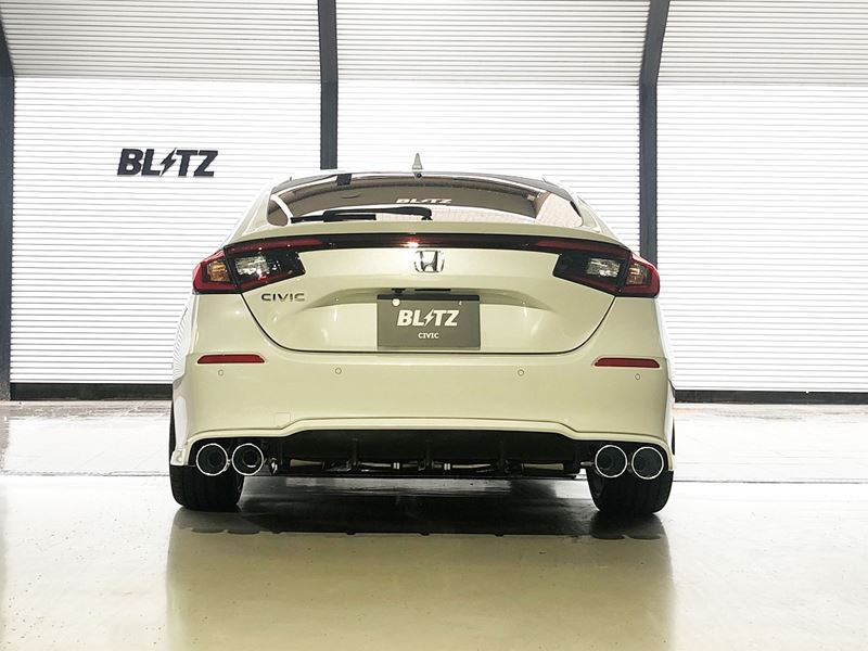 BLITZ NUR-SPEC カスタムエディション FL1 L15C TURBO 2WD シビック ホンダ/マフラー 63200 | BLITZ | 02