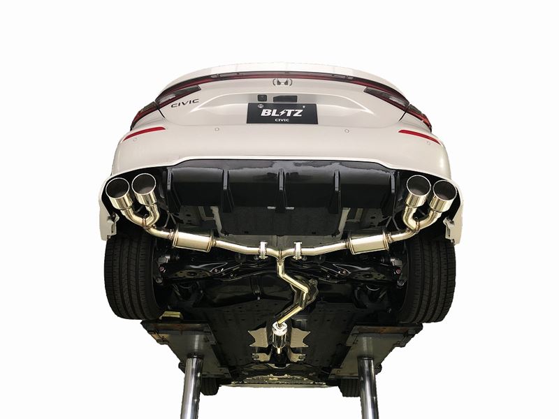 BLITZ NUR-SPEC カスタムエディション FL1 L15C TURBO 2WD シビック ホンダ/マフラー 63200 | BLITZ | 03