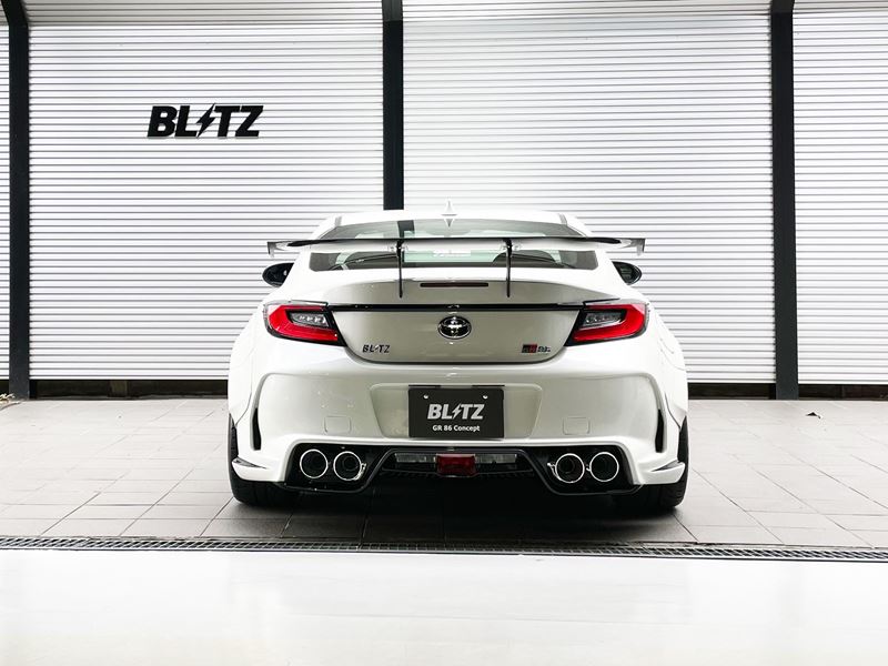 86マフラー4本出しbrz（自動車用スポーツマフラー）｜排気系パーツ