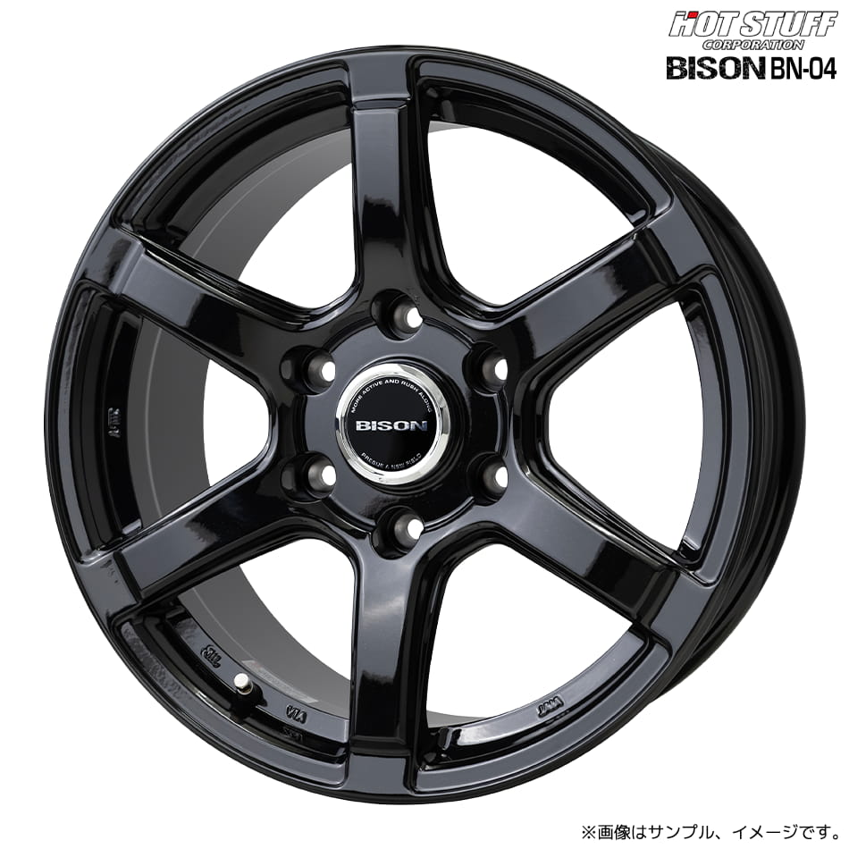 JBさん専用 HOT STUFF（ホットスタッフ） バイソン BN-04 ホイール1本 17x7.5J 6H