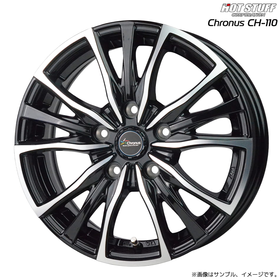 HOT STUFF（ホットスタッフ） クロノス CH-110 ホイール1本 16x6.5J 5H