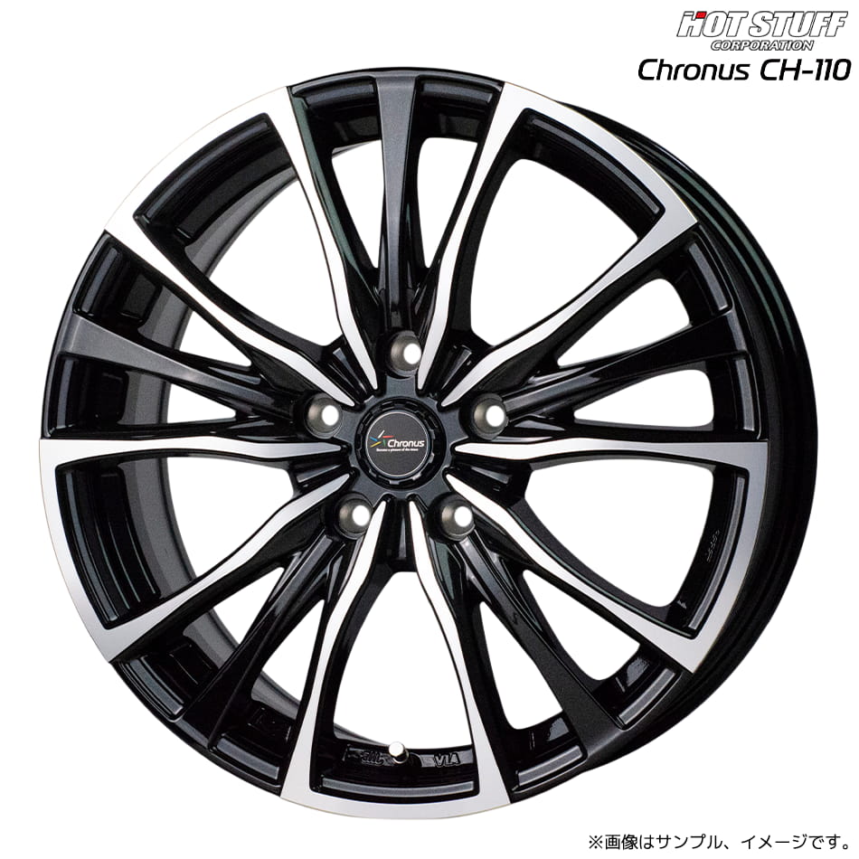 HOT STUFF（ホットスタッフ） クロノス CH-110 ホイール1本 18x7.5J 5H