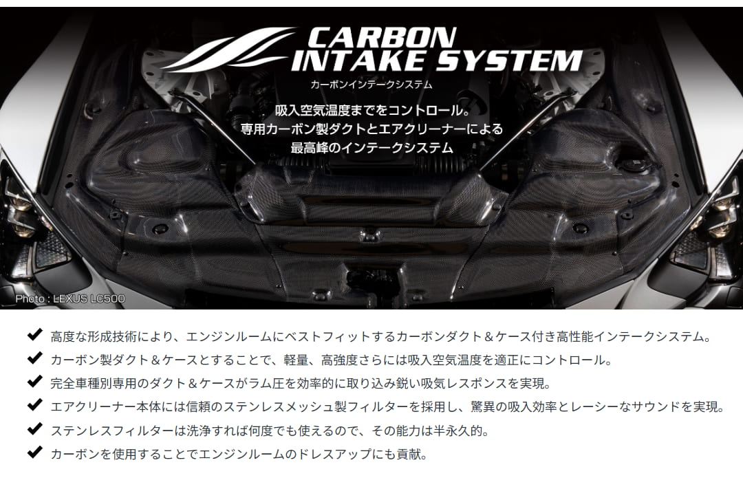 BLITZ（ブリッツ） BLITZ CARBON INTAKE SYSTEM VBH WRX S4 / 27036