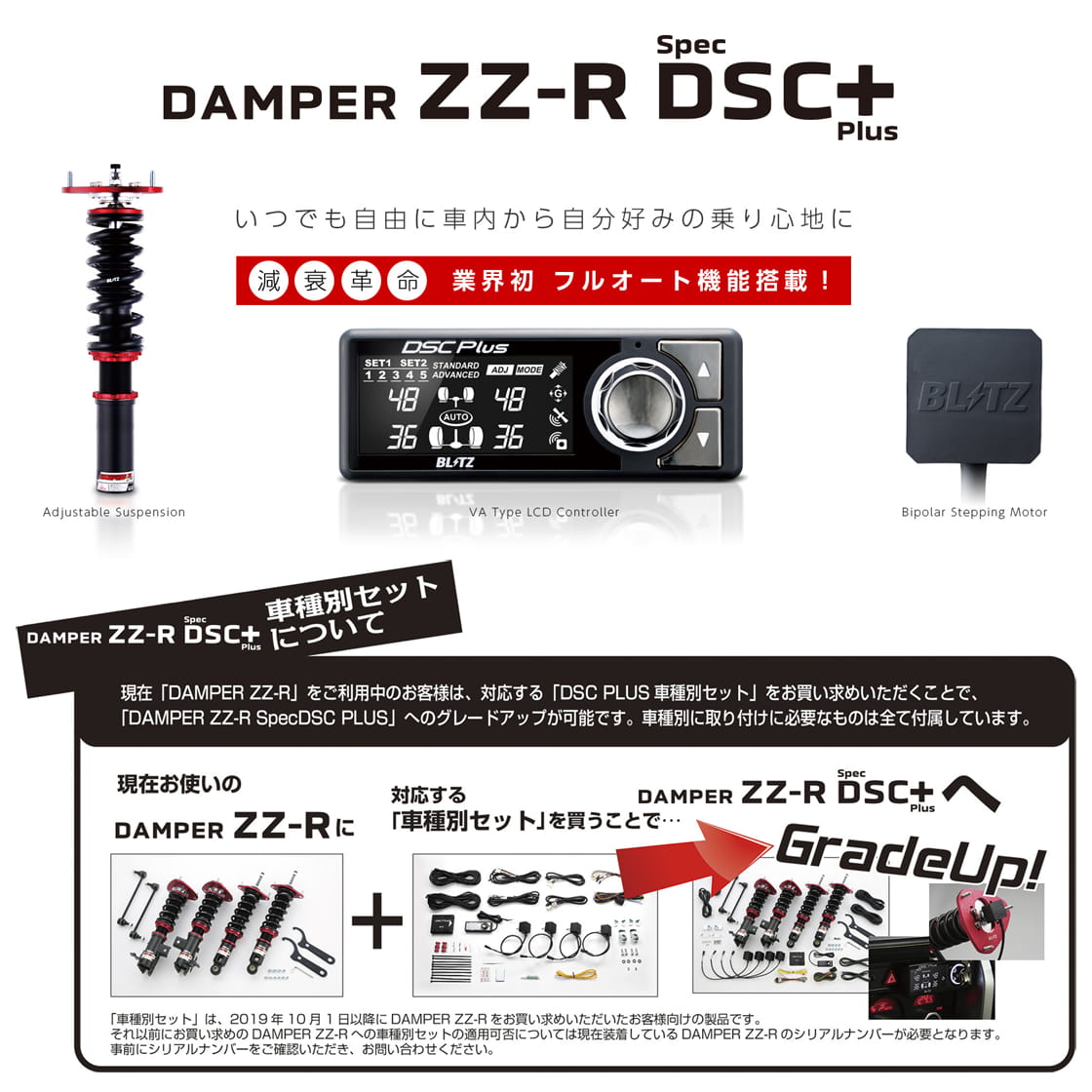 BLITZ（ブリッツ） BLITZ DSC PLUS 車種別セット TYPE I N-BOX JF1 JF2