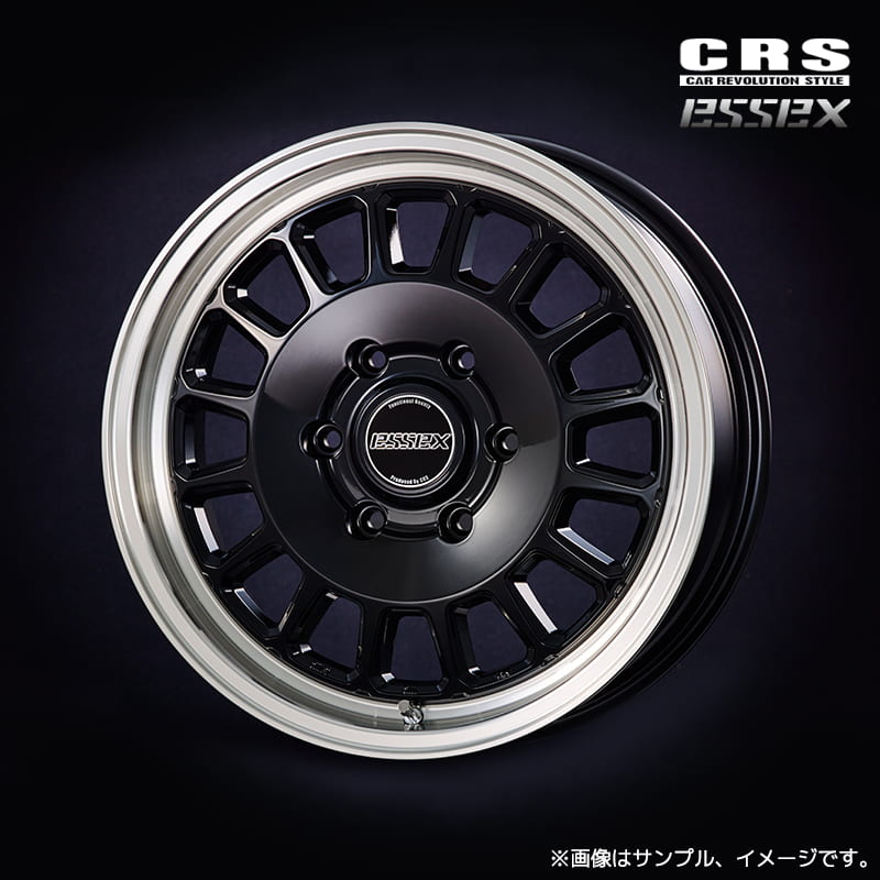 CRS GZbNX ENCB-17 A~zC[1{ 17x6.5J 6H 139.7 +38 ubN(BK) / 17C` ESSEX