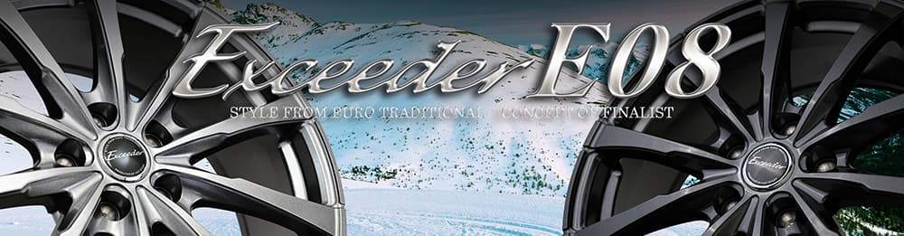 HOT STUFF（ホットスタッフ） エクシーダー E08 ホイール1本 14x4.5J