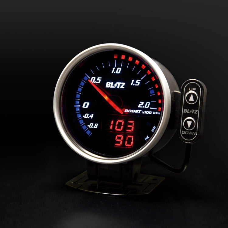 BLITZ FLD METER BOOST (SUZUKI CAN^Cv) u[Xgʔ 74/-0.99`2.0 ×100kPa R[hNo. 15206 ubc