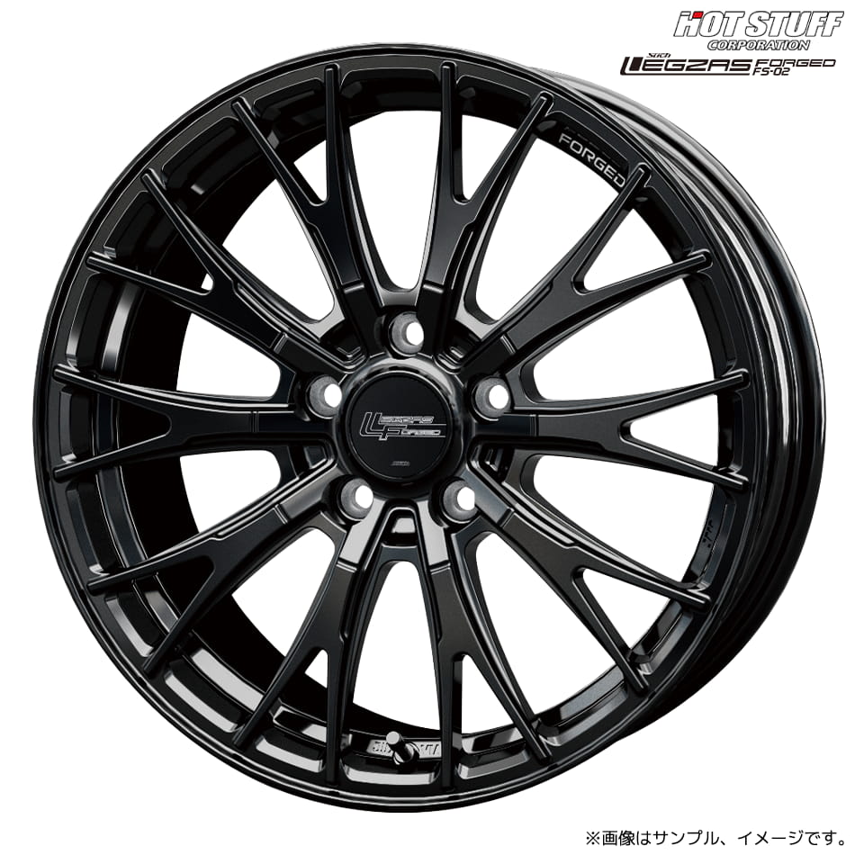�V���e�B�b�q ���O�U�X �t�H�[�W�h FS-02 �z�C�[��1�{ 18x7.5J 5H 120 +40 �O���X�u���b�N(GB) / 18�C���` ���ʍ� �z�b�g�X�^�b�t Stich LEGZAS FORGED FS02