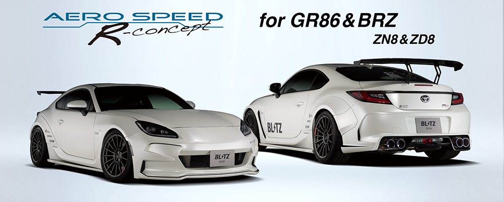 BLITZ（ブリッツ） BLITZ AERO SPEED R-Concept GTウイング FRP Low