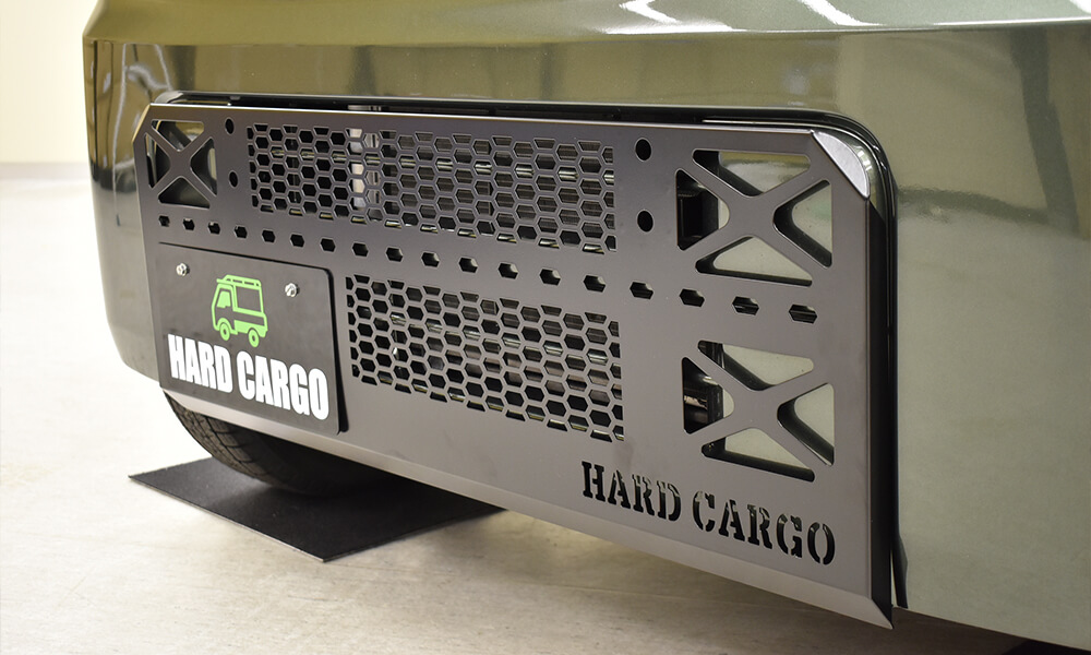 ハードカーゴ スキッドグリル スズキ エブリイ DA17V グリルガード フロントガード 軽バン 軽ハコ用 カスタム HC-SG6 | HARD CARGO