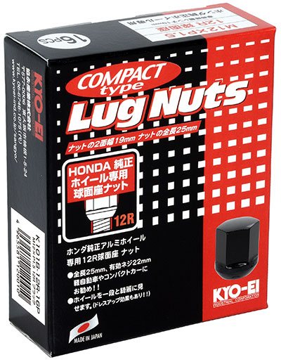KYO-EI 協永産業 ラグナット 12R球面座 ホンダ純正アルミ