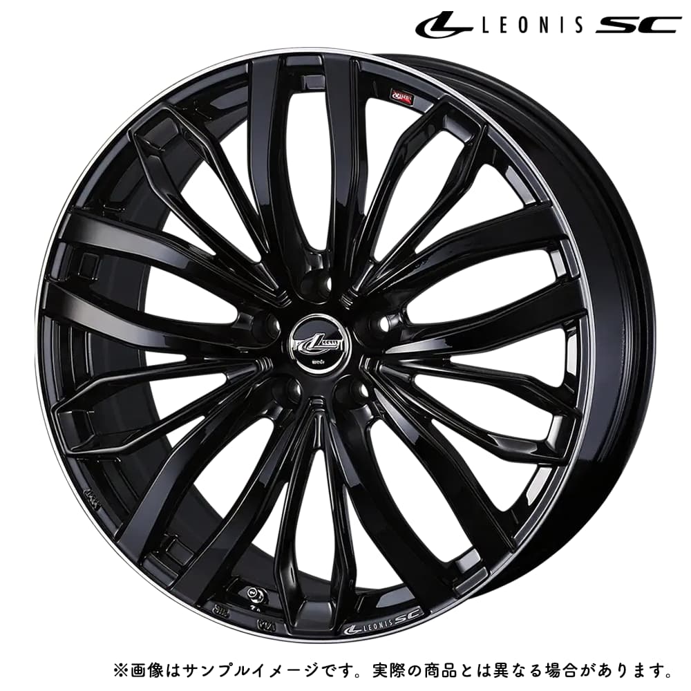 WEDS（ウェッズ） LEONIS SC 20x8.0J +45 5H114.3 グロスブラック