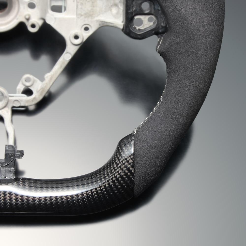 FEGGARI GR86/BRZ ZN8/ZD8 ステアリング リアルカーボン x