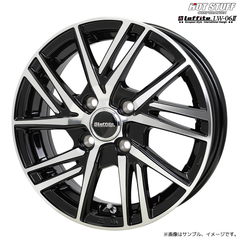 HOT STUFF（ホットスタッフ） ラフィット LW06II ホイール1本 16x6.0J