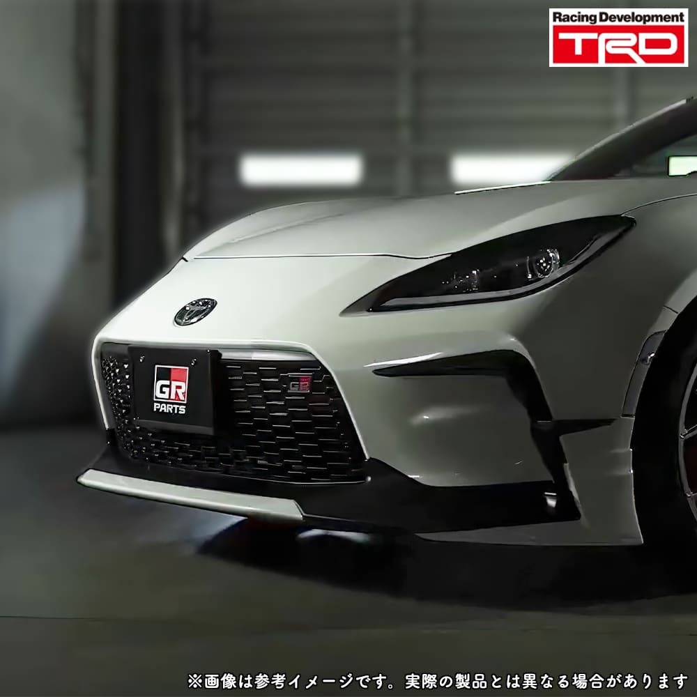 GR86 TRDフロントスポイラー　ホワイト GR86用GRフロントスポイラー TRD(GRパーツ)エアロ｜GR86・TOYOTA86