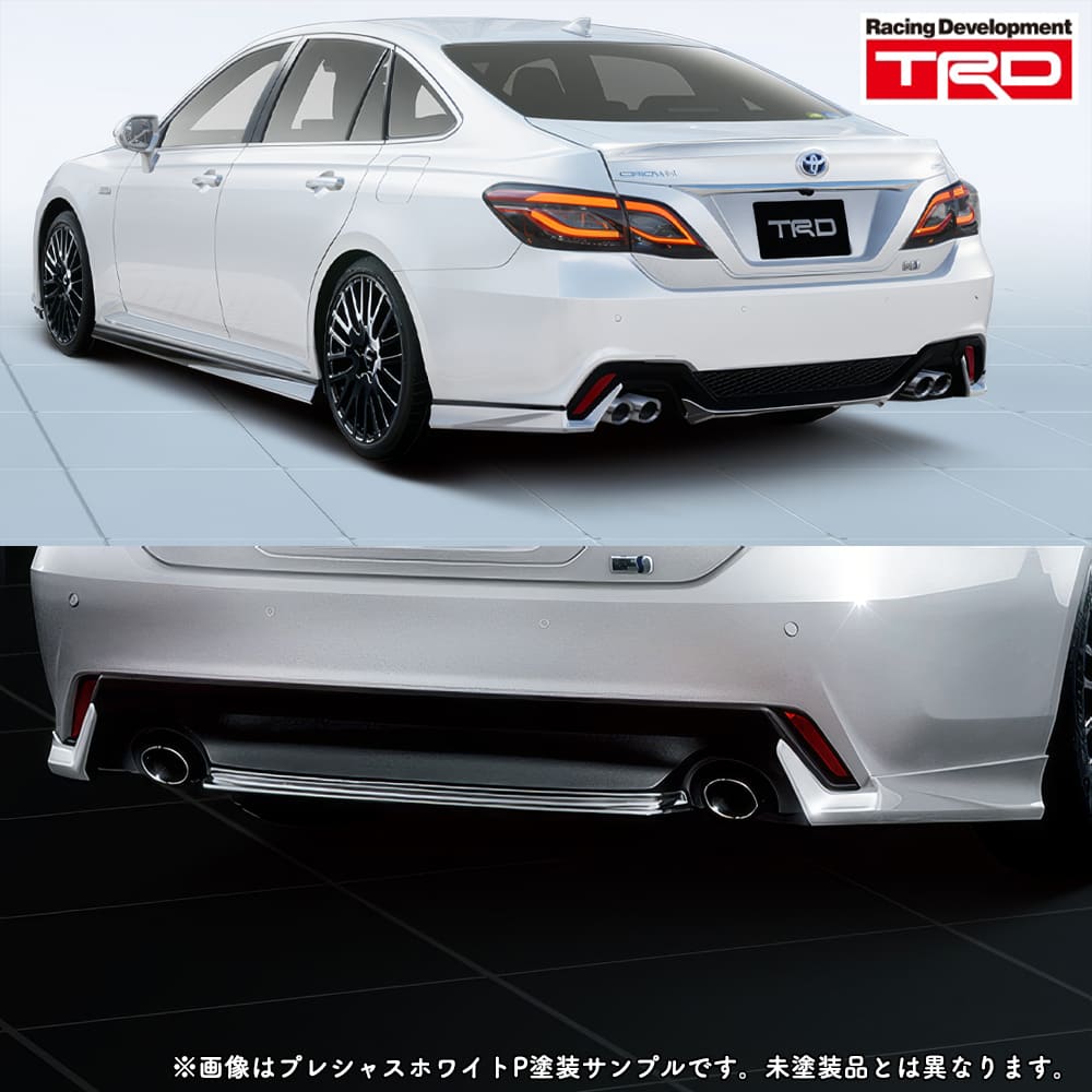 TRD TRD GRリヤバンパースポイラー (未塗装) クラウン 22#系 2#系