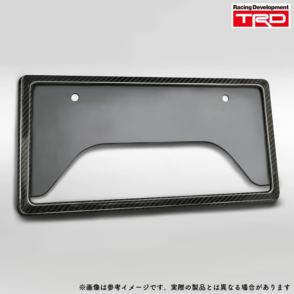 TRD TRD GRカーボンナンバーフレーム(リヤ用) 汎用 / MS371-00002