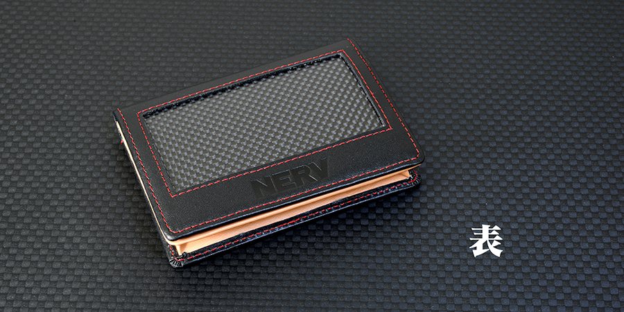 KYO-EI 協永産業 NERV カーボンカードホルダー / ヱヴァンゲリヲン新