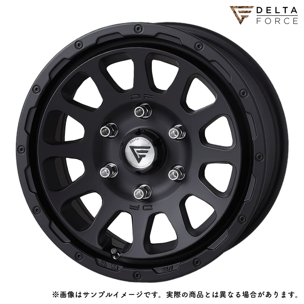 DELTA FORCE（デルタフォース） オーバル 17x8.0J 6H 139.7 +20 マット 